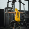Cotton Tank Hoodie - Yellow - Image 2