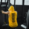 Cotton Tank Hoodie - Yellow