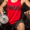 Cotton Tank Top Red - Image 2