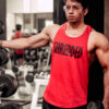 Cotton Tank Top Red - Image 5