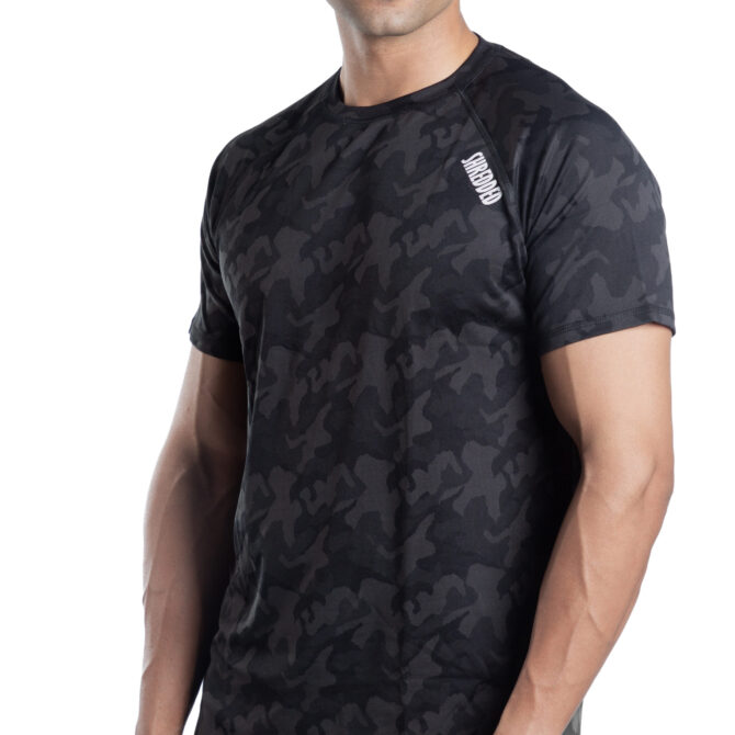 Camo T-shirt (Black) - Image 3