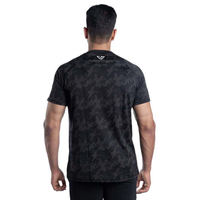 Camo T-shirt (Black) - Image 2