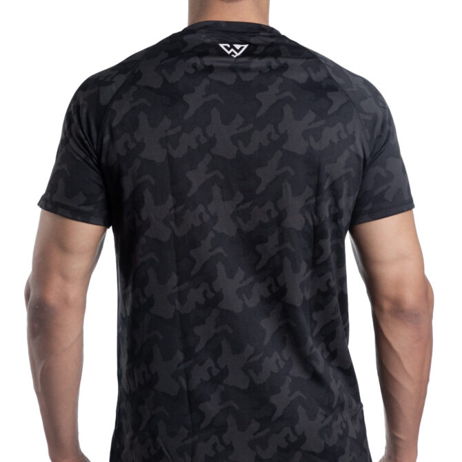Camo T-shirt (Black) - Image 4