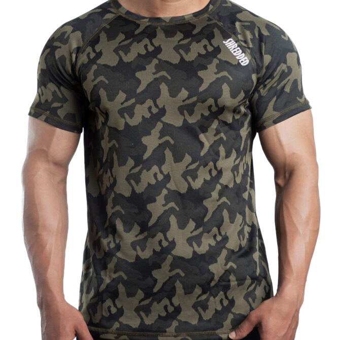 Camo T-shirt (Green) - Image 2