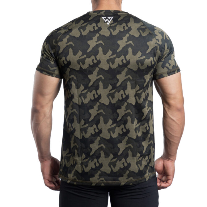 Camo T-shirt (Green) - Image 4