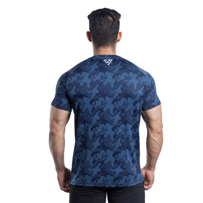 Camo T-shirt (Blue) - Image 3