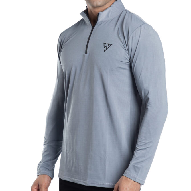 Sports Long Sleeve T-shirt (Grey) - Image 2