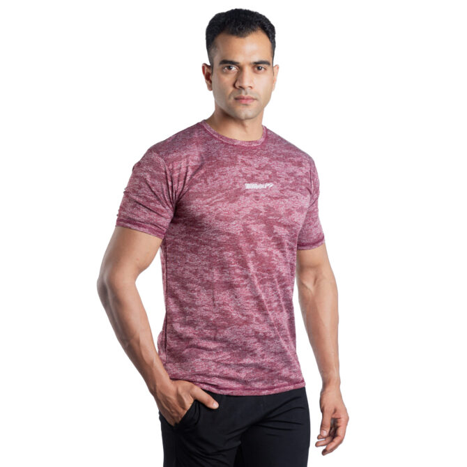 Energy T-shirt (Light Maroon)