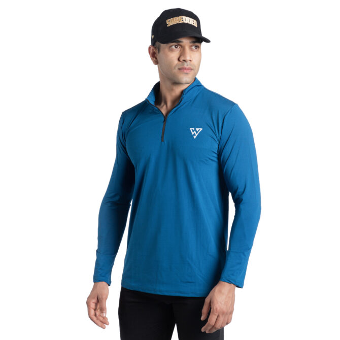 Sports Long Sleeve T-shirt (Blue)