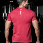 Plain T-shirt (Red) - Image 2