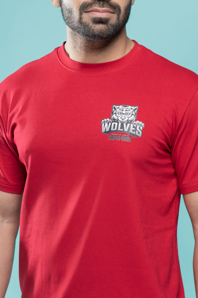Oversize Tshirt Red - Image 2
