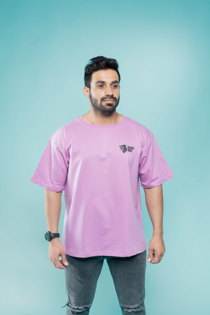 Oversize Tshirt Lilac - Image 3