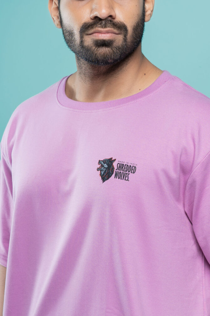 Oversize Tshirt Lilac - Image 2