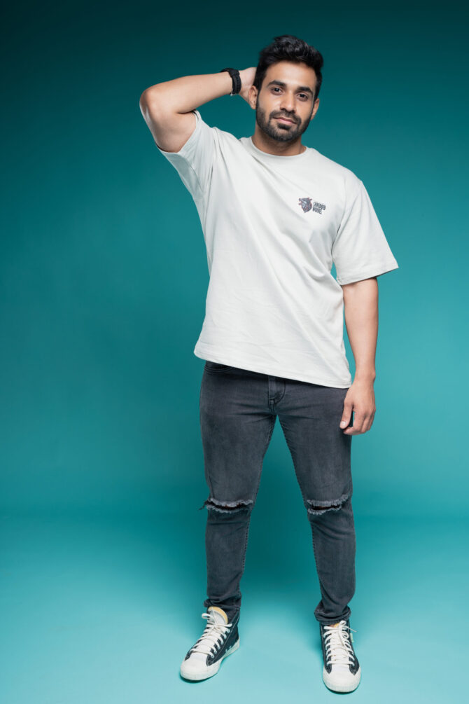 Oversize Tshirt Beige - Image 4