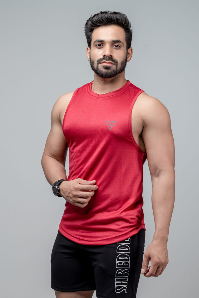 Classic Tank - Maroon - Image 2