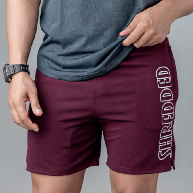 Studio Shorts Maroon