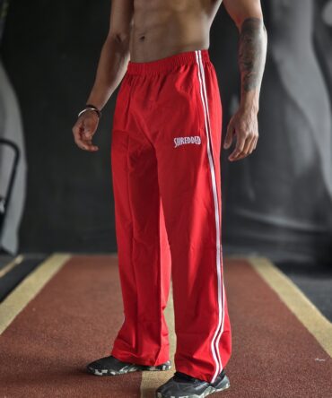 Retro Trackpants - Red